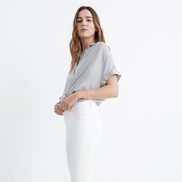 Madewell Central Shirt in Gabriel Stripe - Picture 2 of 5